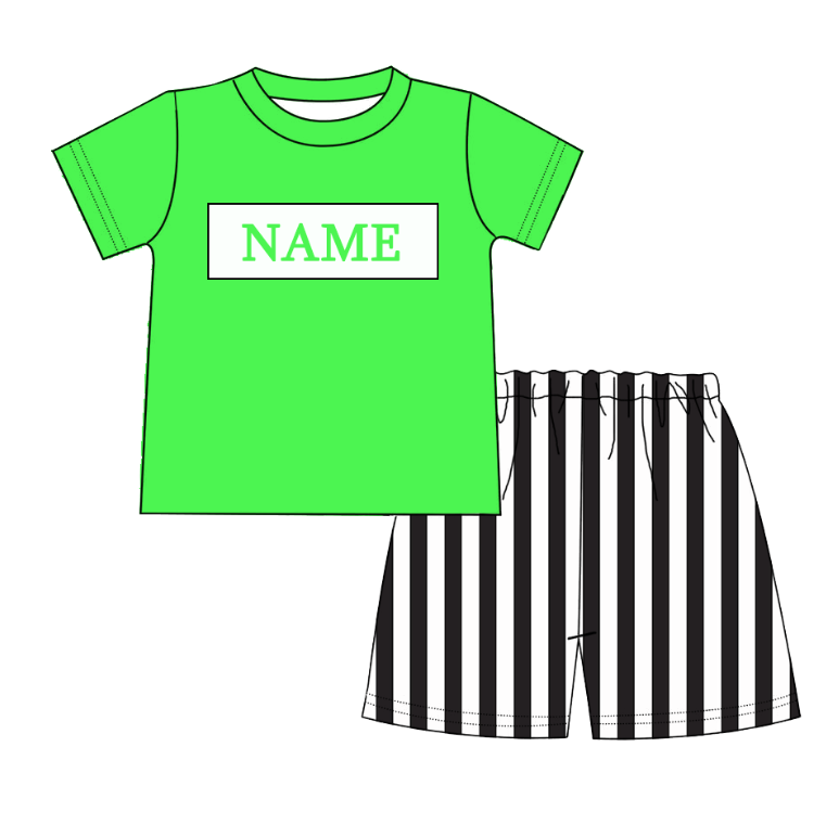 Custom Name/ Phrase Halloween Theme Smock
