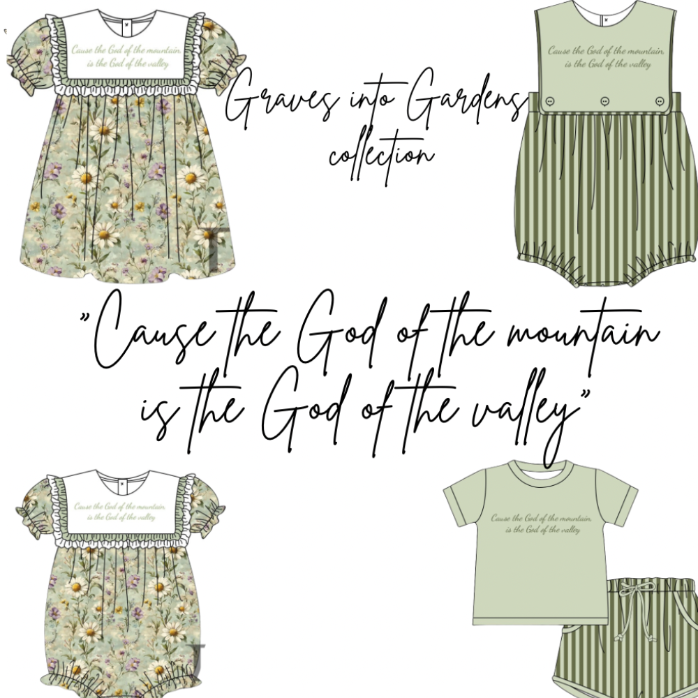 “Cause the God of the mountain is the God of the valley”