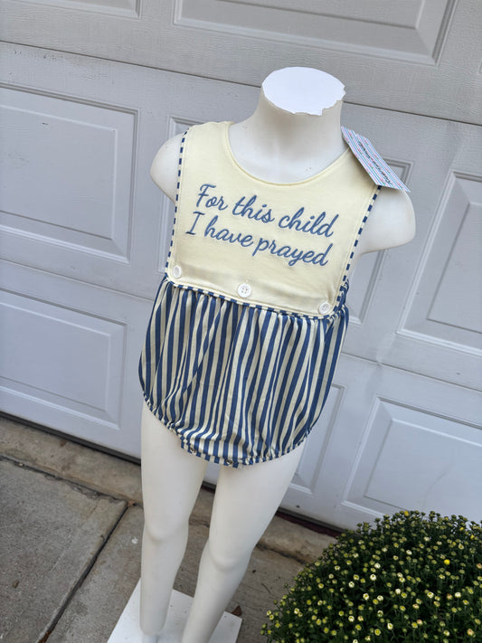 For this Child I have prayed Gender neutral bubble