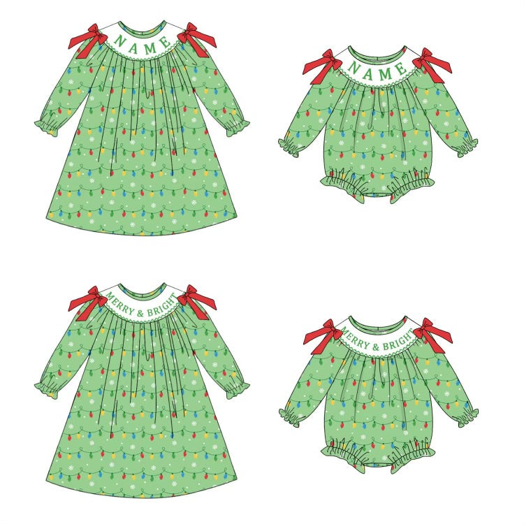 Custom Name Or Phrase Smock-