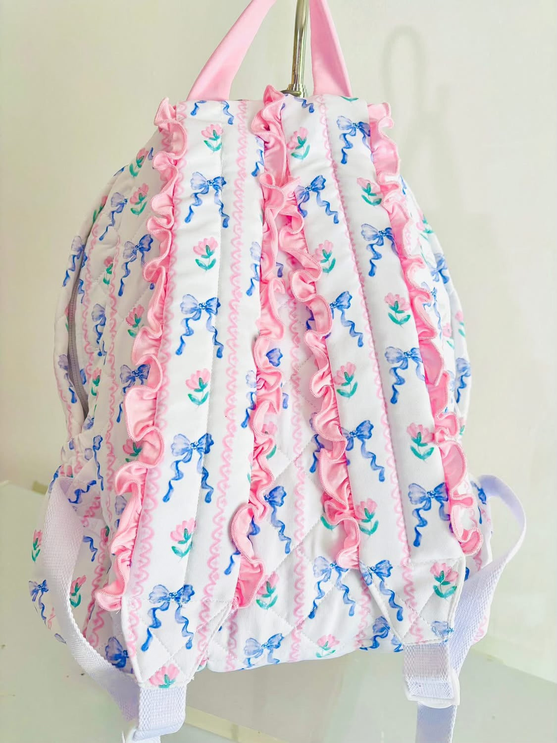 Hand Smocked Custom Name Backpack (TAT- JANUARY)