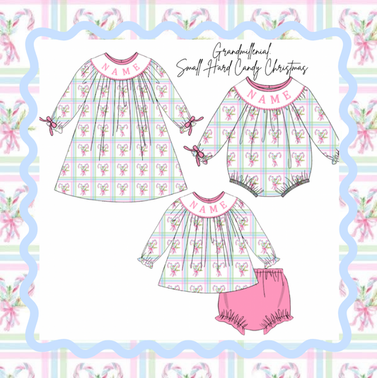 $24 NEW COLLECTION CUSTOM NAME SMOCKS
