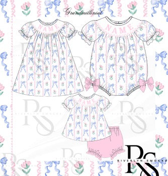 Classic Grandmillinal Custom $24 smock sale