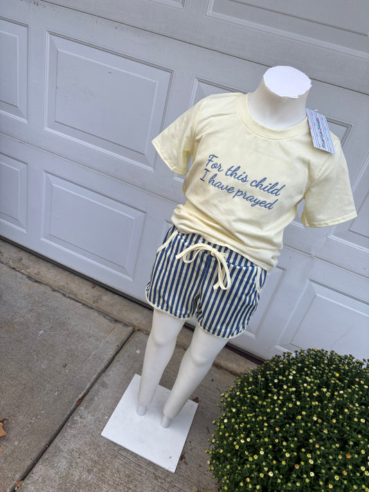 For this child I have prayed set