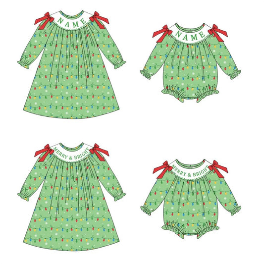 Custom Name Or Phrase Smock-