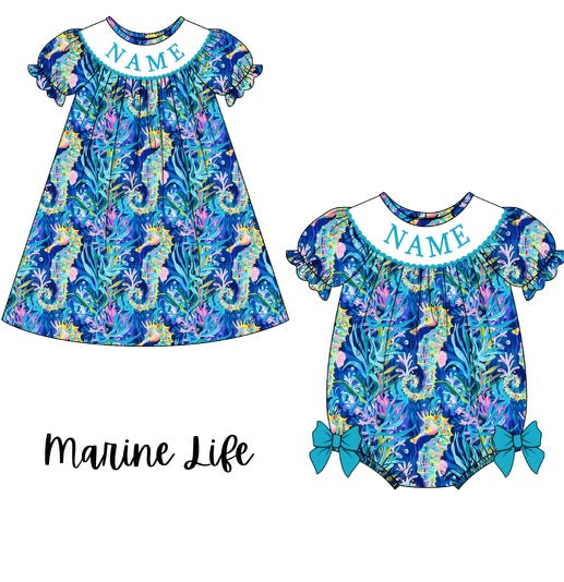 $24 Name Smocked Custom